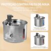 Bebedouro para Gatos, 3L Fonte Gato Inox Comedouros, Bebedouros e Acessorios para Gatos, Silenciosa, Bivolt - Image 4