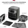 WAP Fritadeira Elétrica Air Fryer OVEN DIGITAL 12 Litros, Revestimento Antiaderente, 10 Funções, 1800W 127V - Image 4