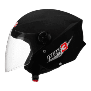 CAPACETE ABERTO PRO TORK NEW LIBERTY 3 SOLID PRETO FOSCO TAM. 60