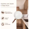 Conj de Panelas 8 Peças Ceramic Life Smart Plus Vanilla - Brinox - Image 8