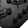 Fogão cooktop a Gás Dako fogão Cooktop embutir preto bivolt 5 queimadores - Image 2