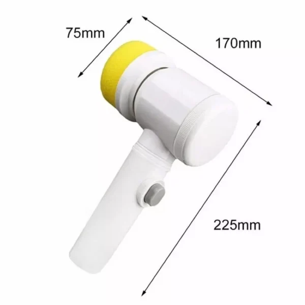 Escova Eletrica de Limpeza 5 em 1 Sem Fio Limpador Multiuso Pratico Para Cozinha , Banheiro prático - Image 4