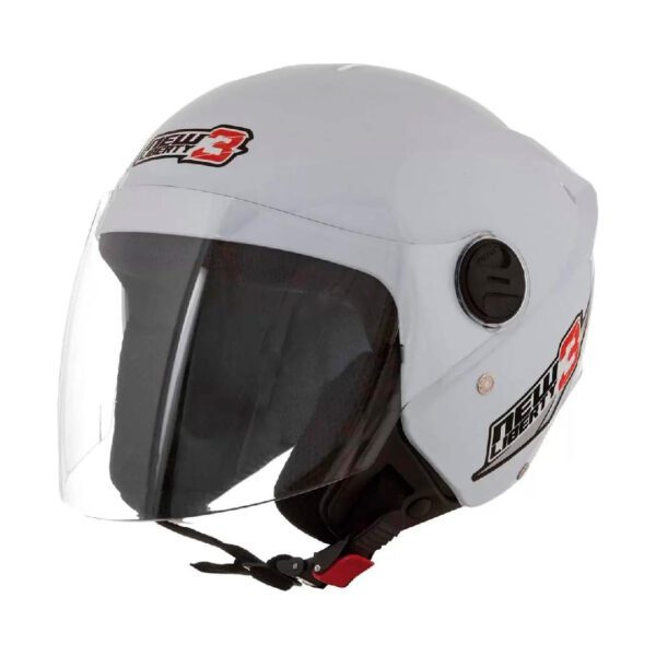 CAPACETE ABERTO PRO TORK NEW LIBERTY 3 SOLID BRANCO TAM. 58
