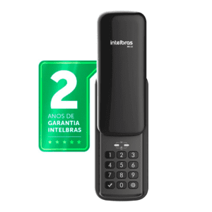 Fechadura Digital Para Uso Interno e Externo FR 10 Preto Intelbras