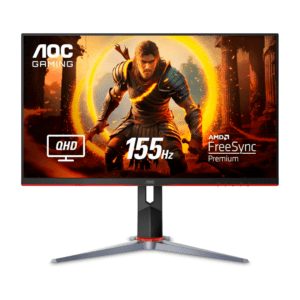 Monitor Gamer AOC HERO QUAD 27" 155Hz QHD 1440p 1ms AMD FreeSync Q27G2