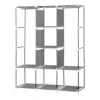 Guarda Roupa Dobrável Organizador De Roupa Azul 88130b - DecoTeam - Image 3