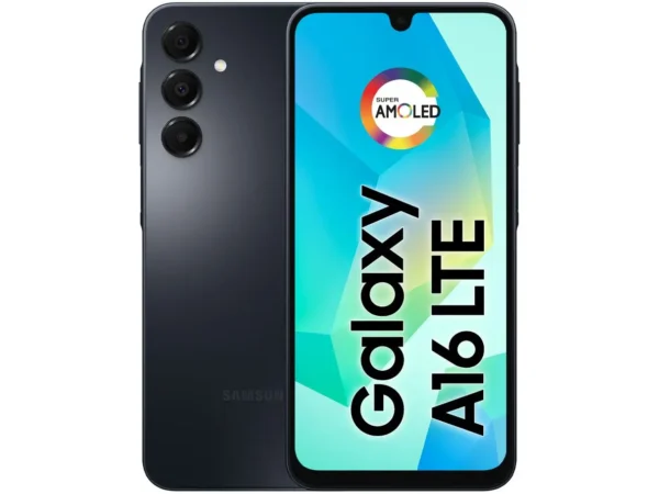 Smartphone Samsung Galaxy A16 128GB Preto 4GB RAM 6,7" FHD+ Câm Tripla de até 50MP + Selfie 13MP Bateria 5000mAh