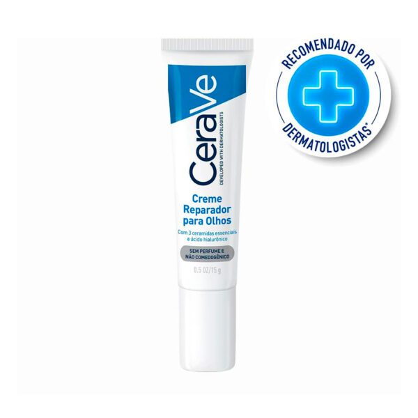 CeraVe, Creme Reparador para os olhos, com Ácido Hialurônico, 15ml - Image 2