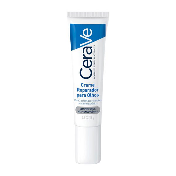 CeraVe, Creme Reparador para os olhos, com Ácido Hialurônico, 15ml