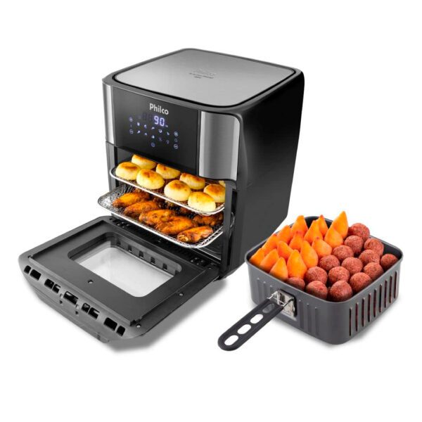 Fritadeira Philco Air Fryer Oven 12L PFR2200P - 127V - Image 2