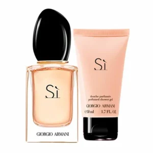 Giorgio Armani Si Coffret Perfume Feminino EDP + Shower Ge