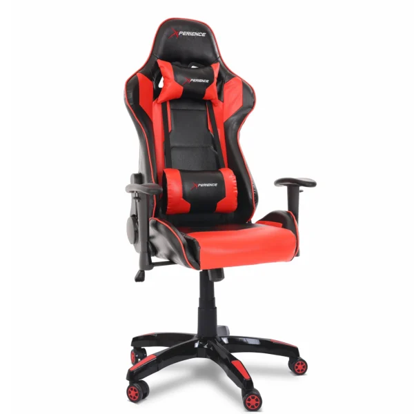 Cadeira Gamer Xperience Ultra Vermelha, Base Giratória, Braço Ajustável e Sistema de Inclinação Avançado