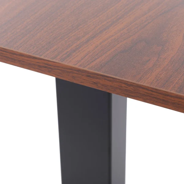 Mesa com Regulagem de Altura Elétrica Comfy ErgoLift Base Preta com 3 Memórias e Tampo Marrom - Image 2